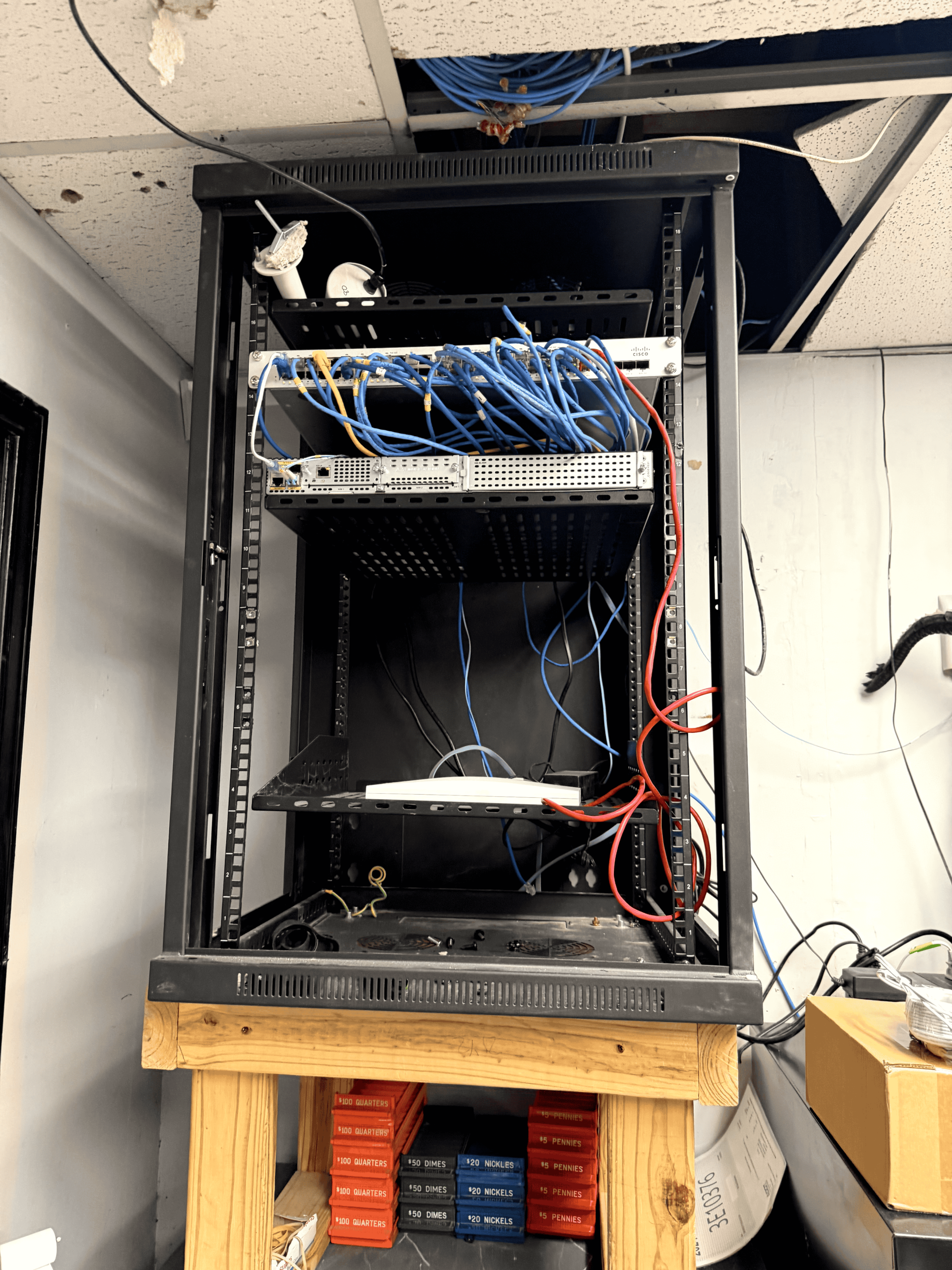 Large Main Distribution Racks Large Main Distribution Racks